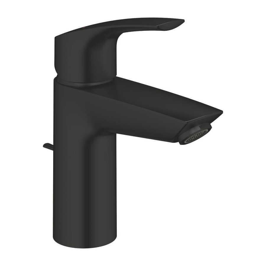 Grohe Eurosmart Lavabo Bataryası (Sifon Kumandalı), Mat Siyah - 332652433