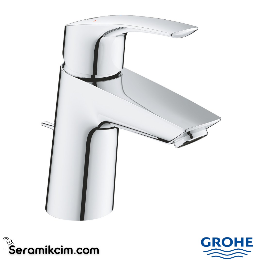 Grohe Eurosmart Sifon Kumandalı Lavabo Bataryası (S-Boy) 23965003