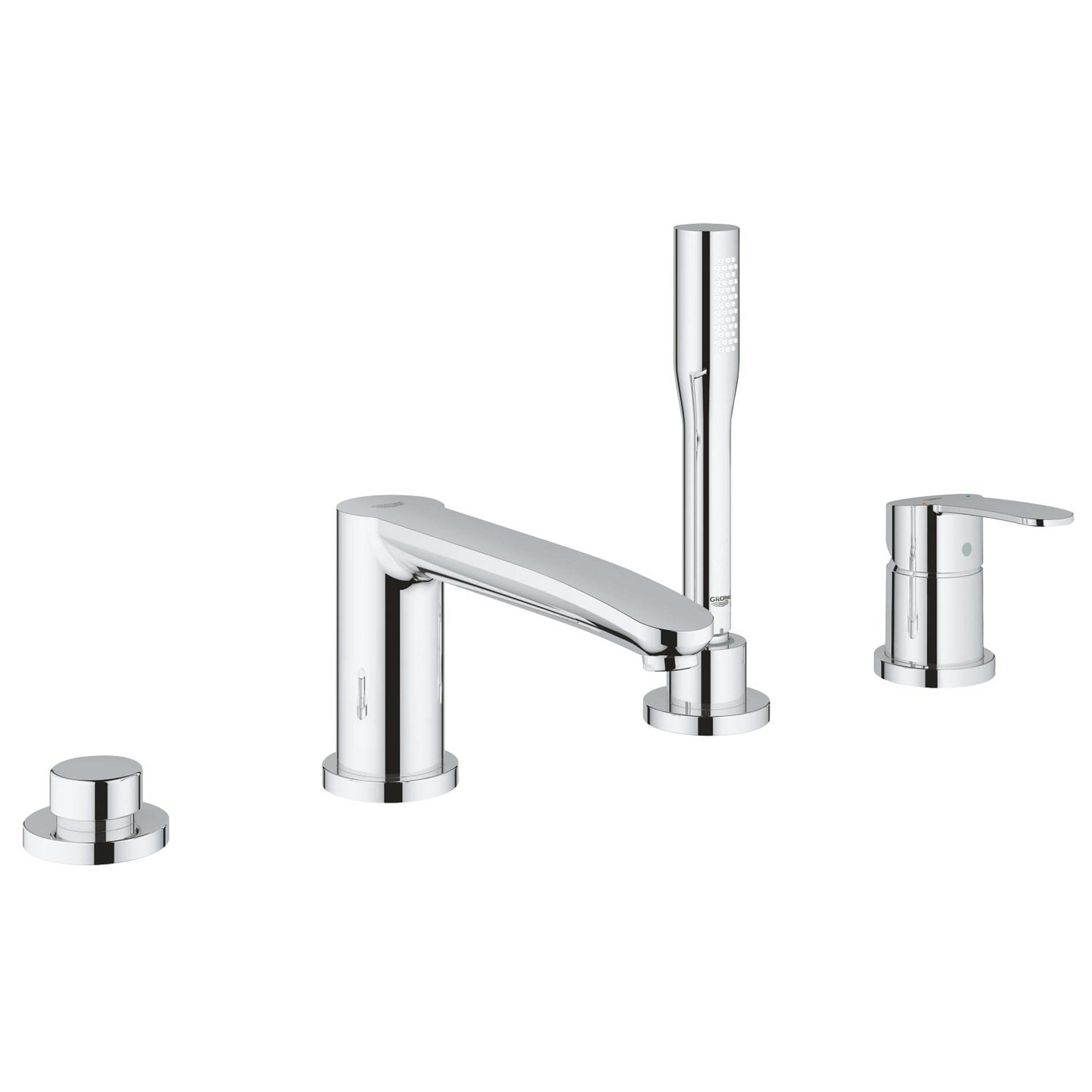 Grohe Eurostyle Cosmopolitan 4 Delikli Küvet Bataryası Seti Krom 23048003