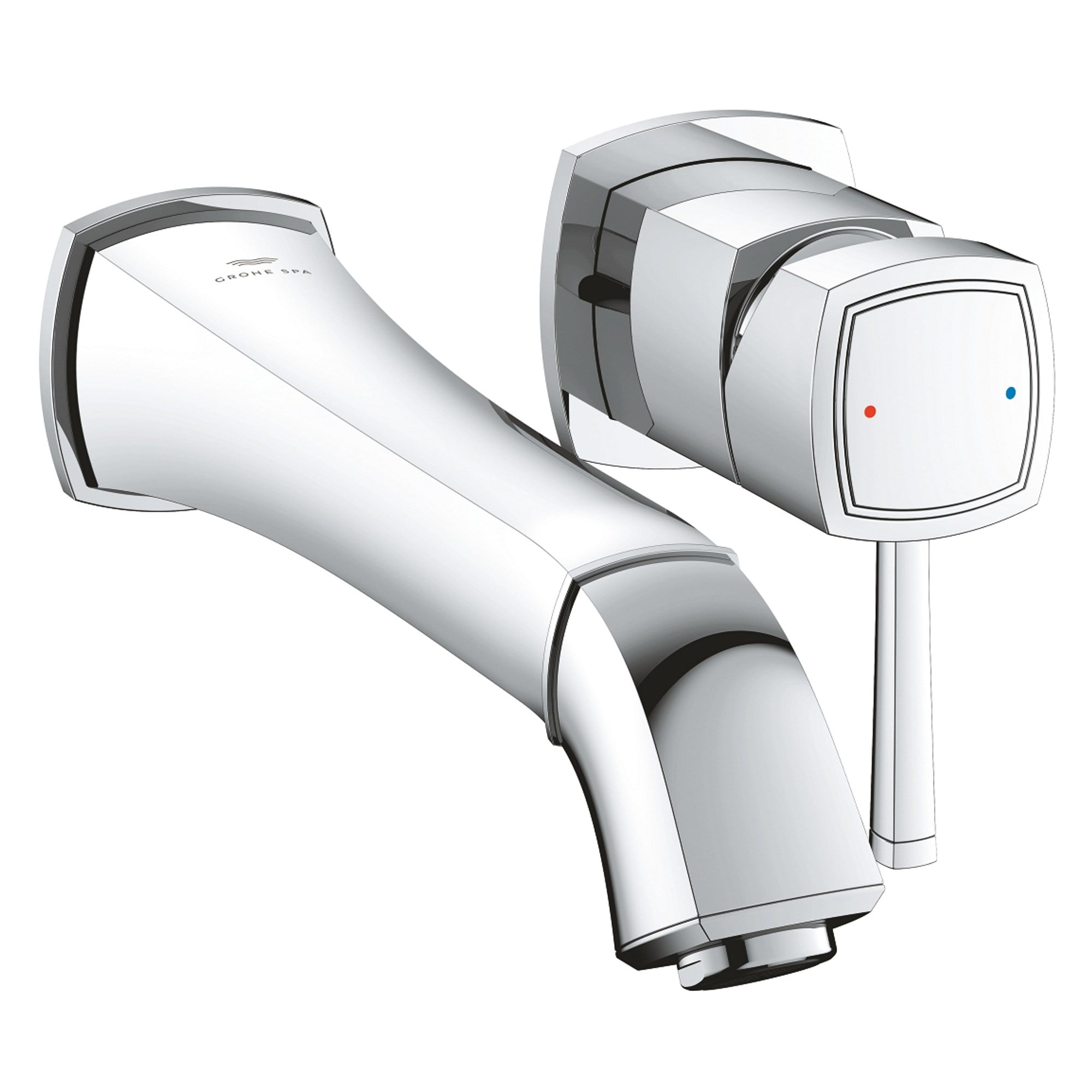 Grohe Grandera 2 Delikli Lavabo Bataryası L Boy Krom 29417000