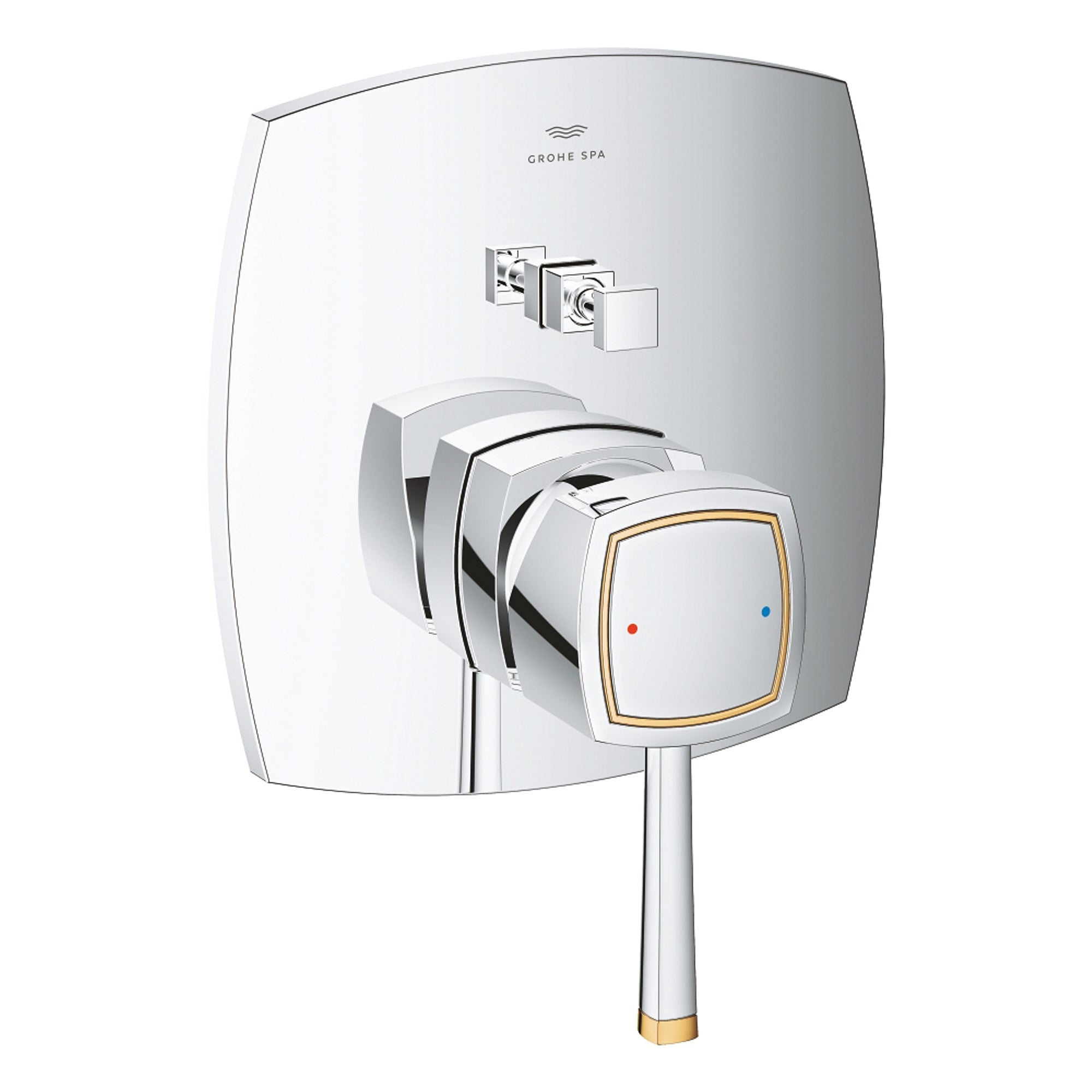 Grohe Grandera 2 Yollu Yönlendiricili Batarya Krom-Altın 24260IG0