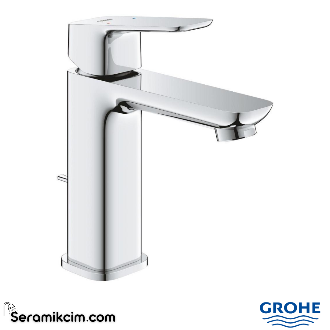 Grohe Grohe Lavabo Bataryası Cubeo M-Boyut Krom 1017490000