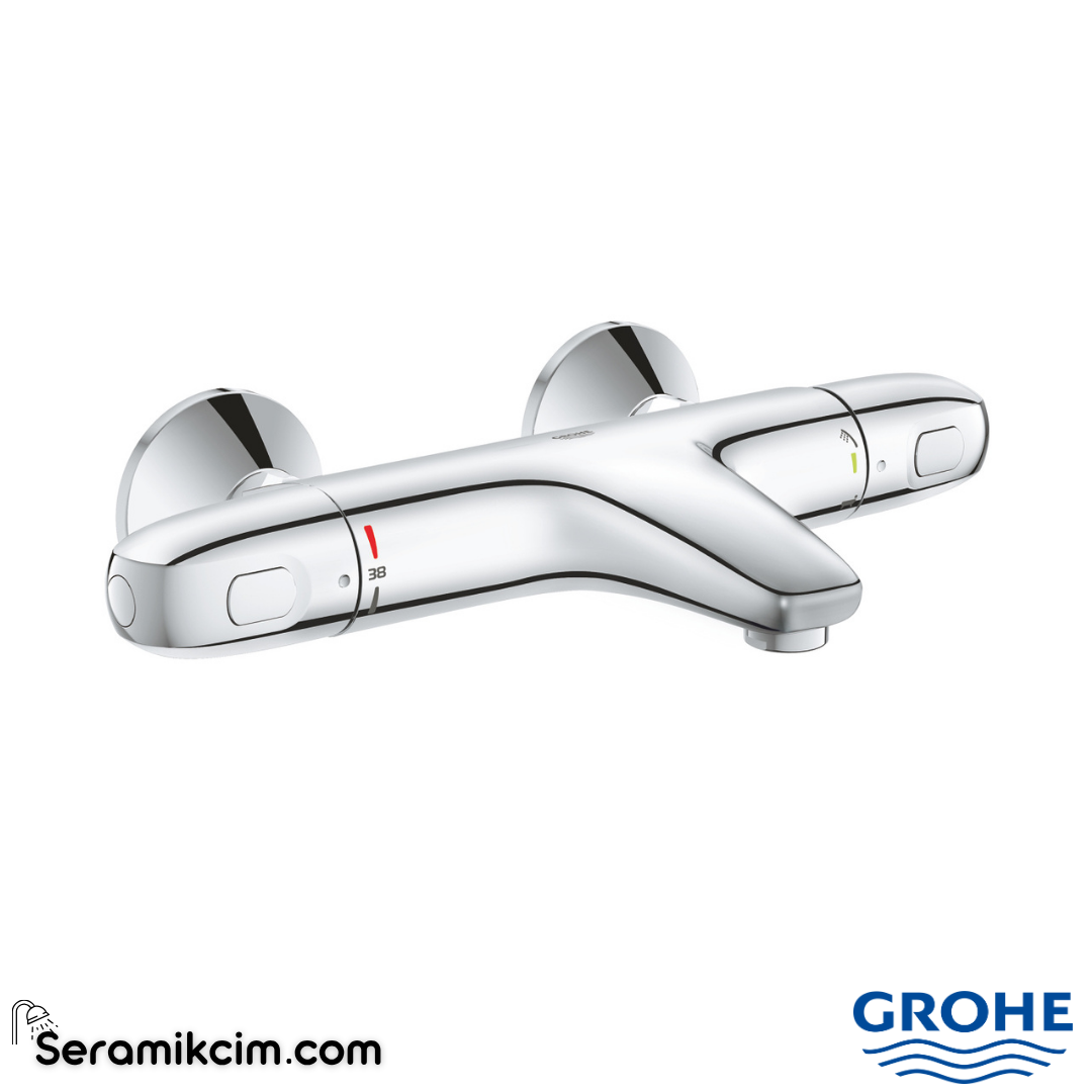 Grohe Grohtherm 1000 Termostatik Banyo Bataryası Krom 34816003 - 34816003