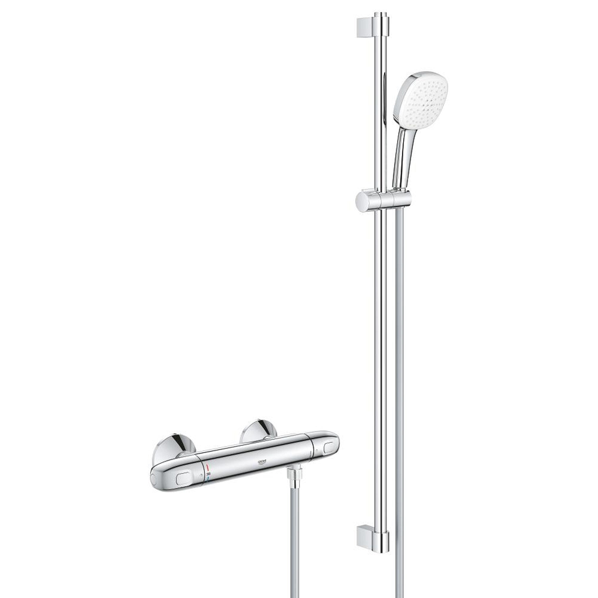 Grohe Grohtherm 1000 Termostatik Duş Bataryası Krom 34824005