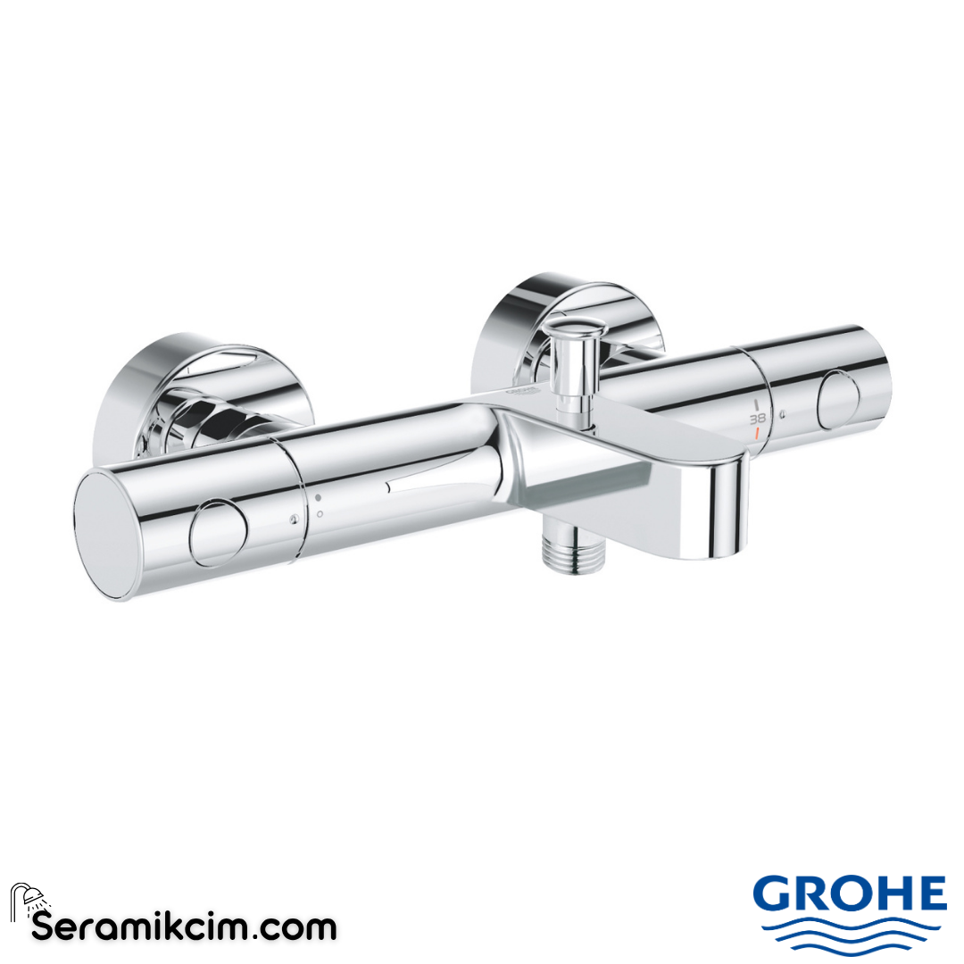 Grohe Grohtherm 800 Cosmopolitan Termostatik Banyo Bataryası Krom 34766000 - 34766000
