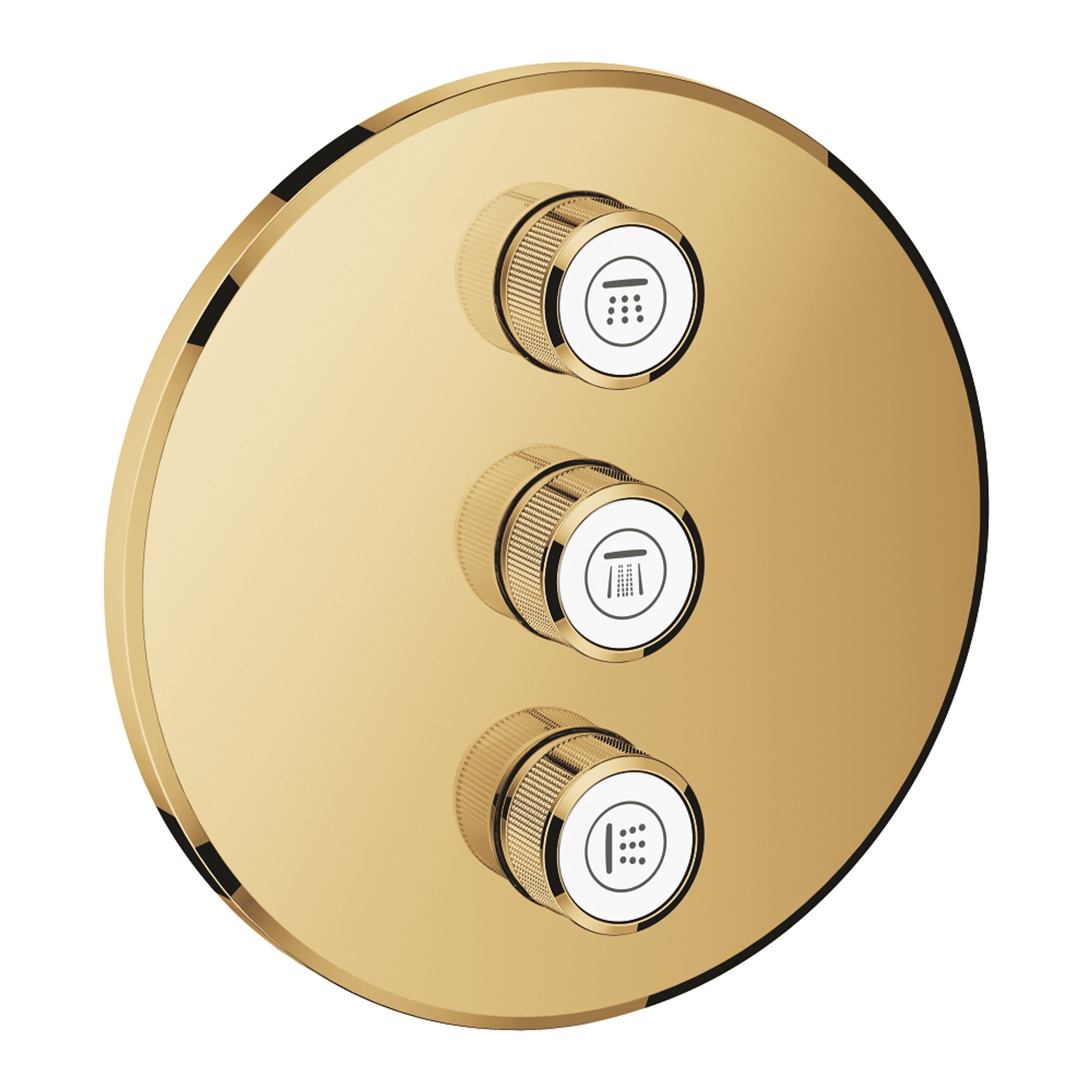 Grohe Grohtherm SmartControl 3 Çıkışlı Debi Kontrolü Sıva Üstü Grubu Parlak Altın 29122GL0