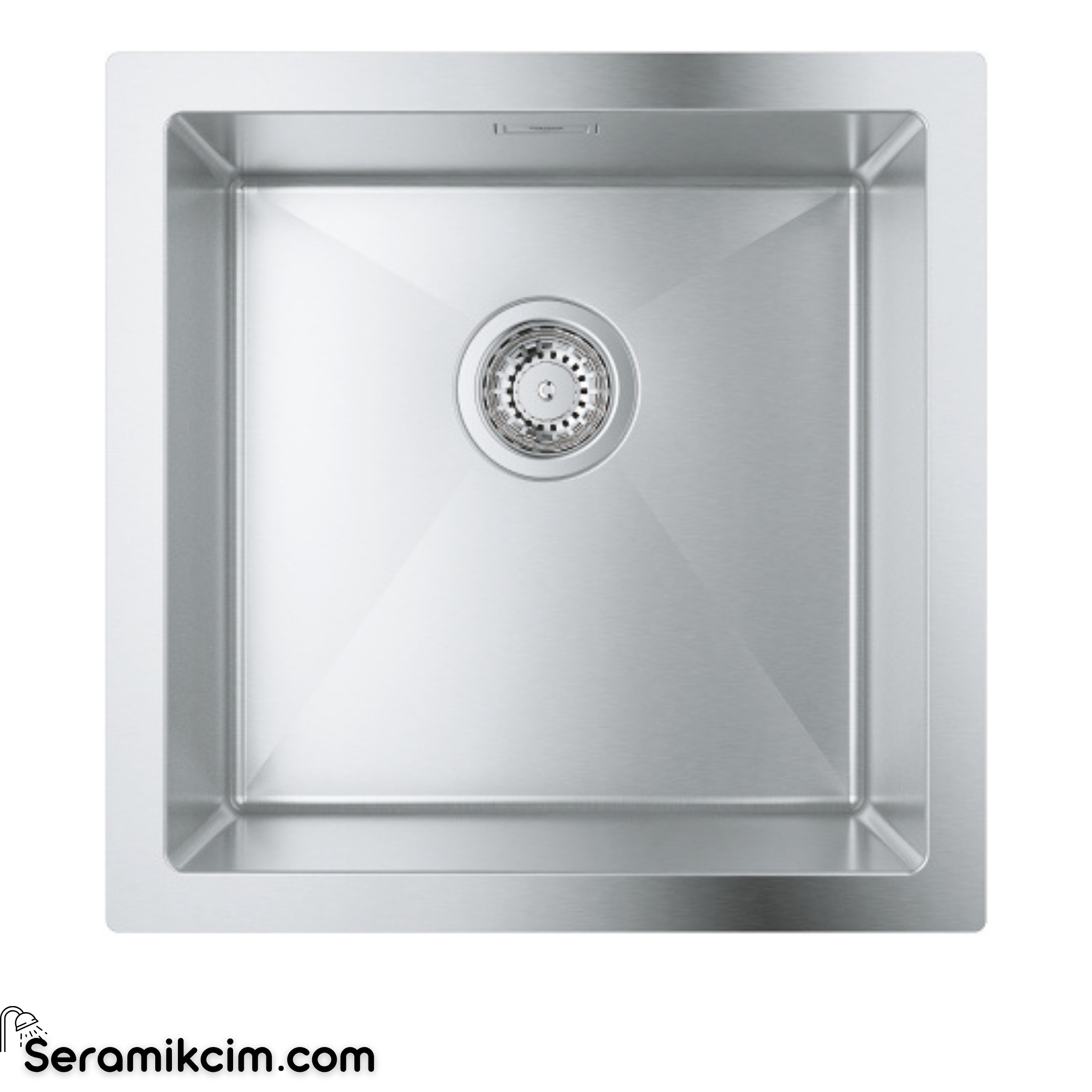 Grohe K700 Tek Gözlü Eviye, Paslanmaz Çelik, 46,4 cm 31578SD1