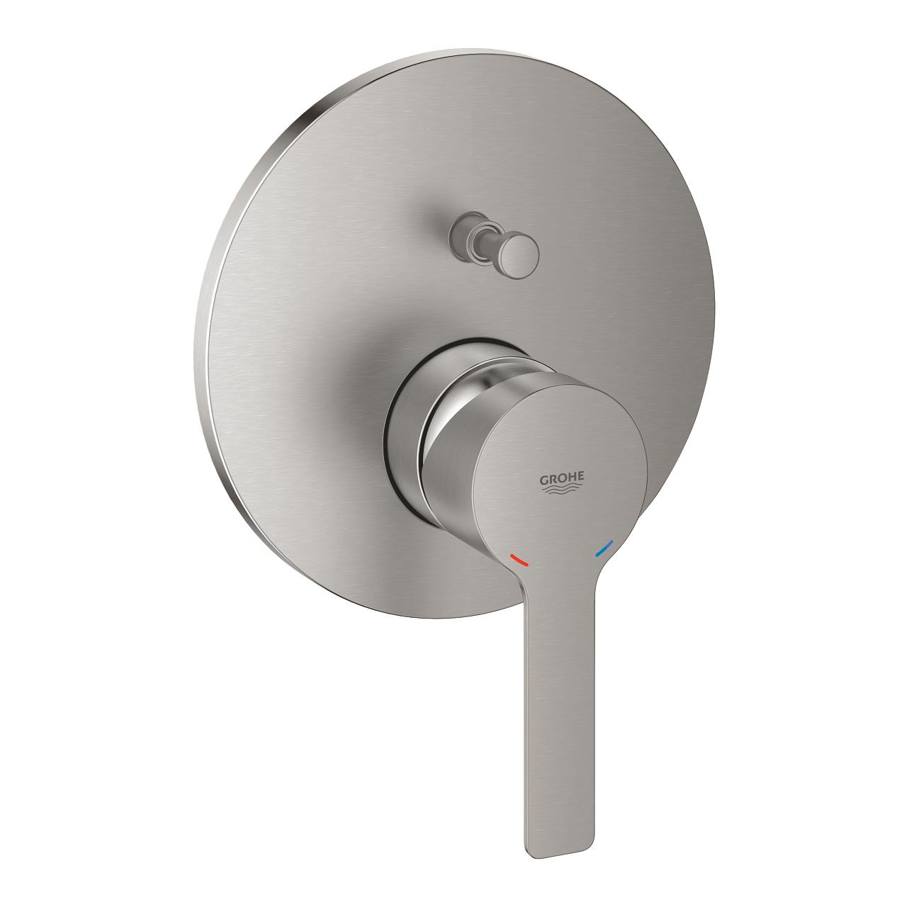 Grohe Lineare Ankastre Banyo/Duş Bataryası (Sıva Üstü Grubu), 2 Yollu, Paslanmaz Çelik 24064DC1