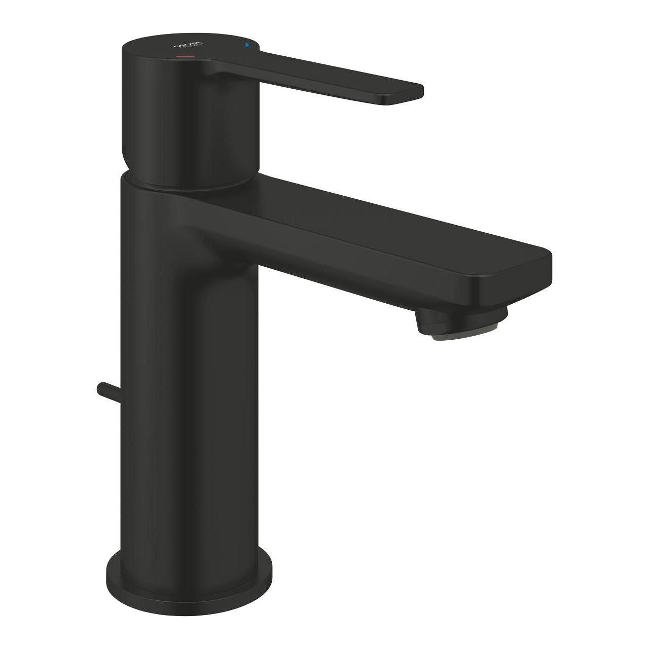 Grohe Lineare Lavabo Bataryası Sifon Kumandalı Mat Siyah 321092431