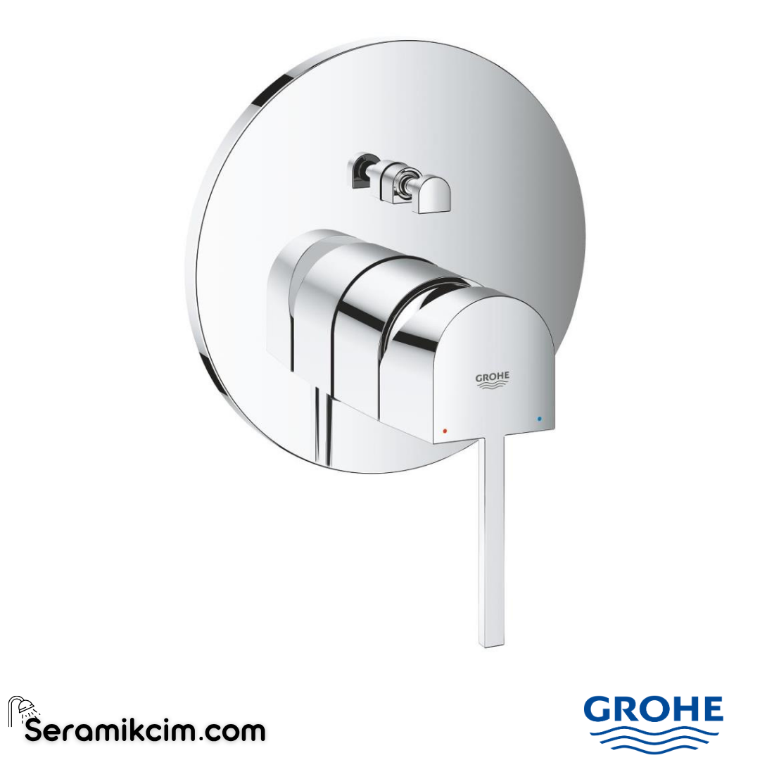 Grohe Plus Ankastre Banyo/Duş Bataryası (Sıva Üstü Grubu) Krom 24060003 - 24060003