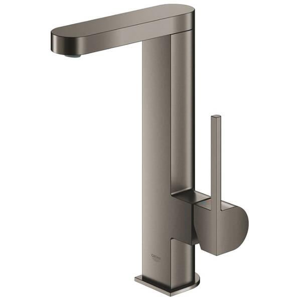 Grohe Plus Yüksek Lavabo Bataryası, Sifon Kumandalı, Fırçalı Sert Grafit 23851AL3