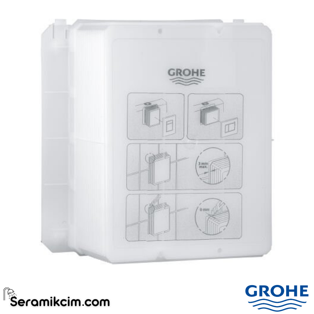 Grohe Pnömatik Gömme Rezervuar Kapak Şablonu Körük Muhafazası 66783000 - 66783000