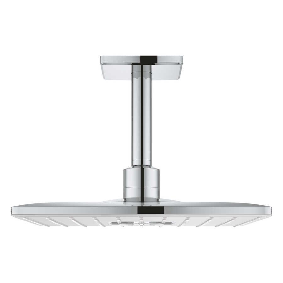 Grohe Rainshower 310 SmartActive Cube Tepe Duşu Seti 2 Akışlı, Ay Beyazı - 26481LS0