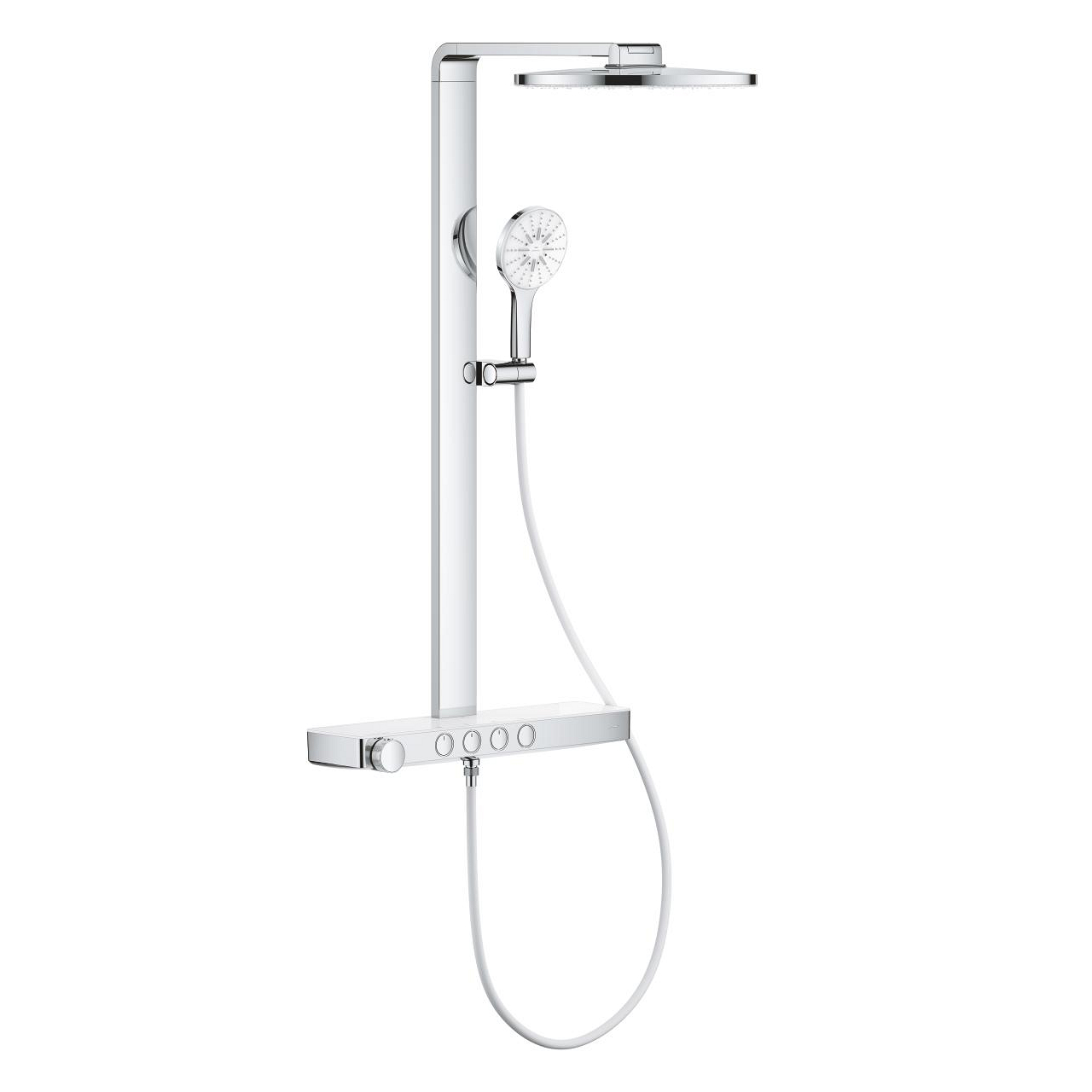 Grohe Rainshower Aqua Pure SmartControl Duş Sistemi, Duvara Monte, Termostatik Bataryalı Duş Kolonu Krom 1016800000