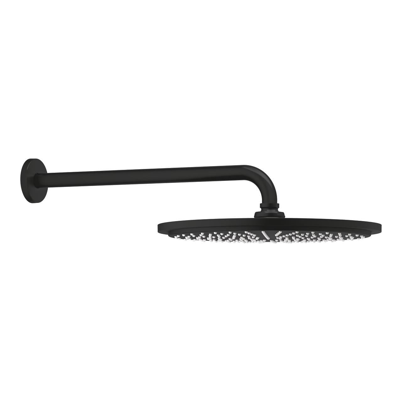 Grohe Rainshower Cosmopolitan 310 Tepe Duşu Set Duvardan Mat Siyah 26066Kf0