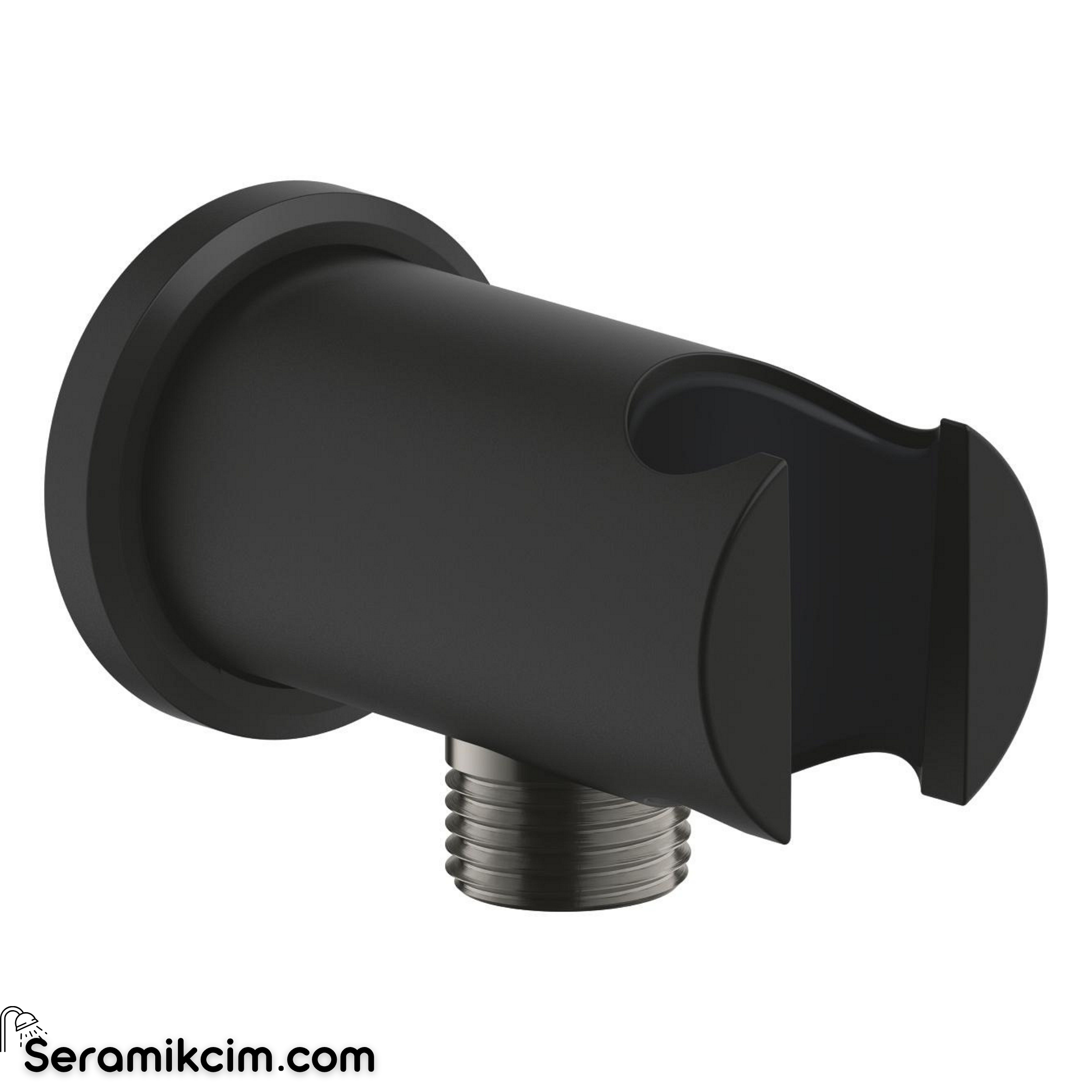Grohe Rainshower Duş Çıkış Dirseği, Mat Siyah 26658KF0