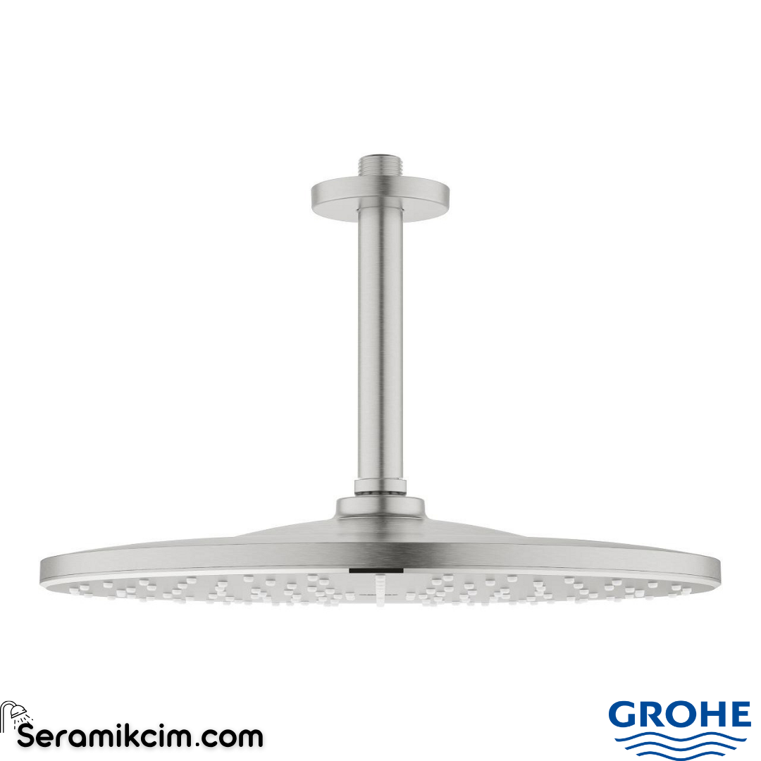 Grohe Rainshower Mono 310 Tepe Duşu Set Tavandan Paslanmaz Çelik 26560DC0