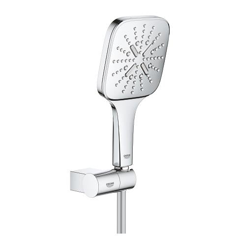 Grohe RainShower SmartActive 130 Cube El Duşu, 3 Akışlı Krom - 26588000