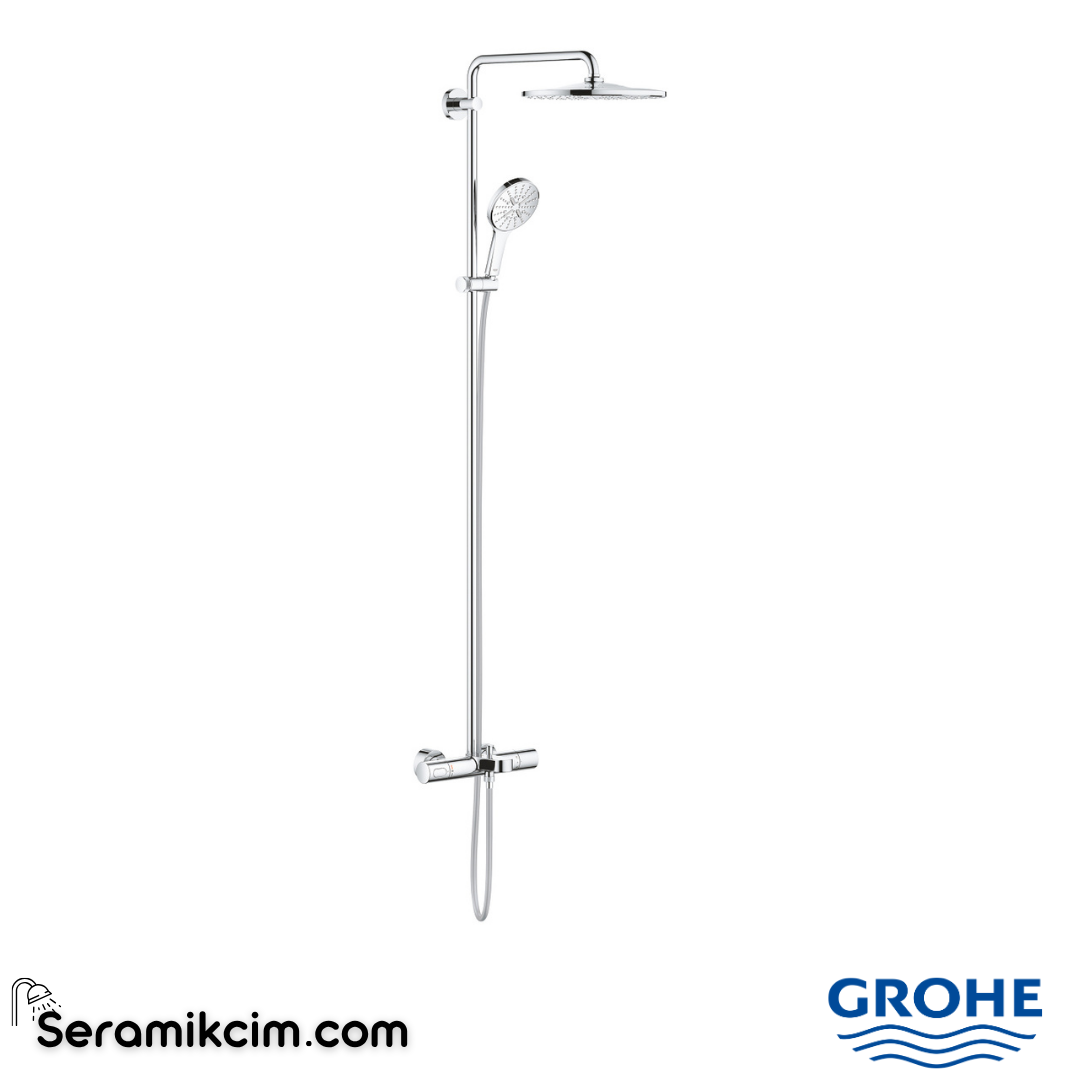 Grohe RainShower SmartActive 310 Duş Bataryalı Duş Sistemi Krom 27968001