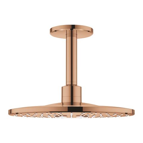 Grohe Rainshower SmartActive 310 Tepe Duşu Seti, 31 cm, Parlak Bakır - 26477DA0