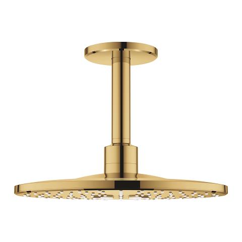 Grohe Rainshower SmartActive 310 Tepe Duşu Seti, 31 cm, Parlak Altın - 26477GL0