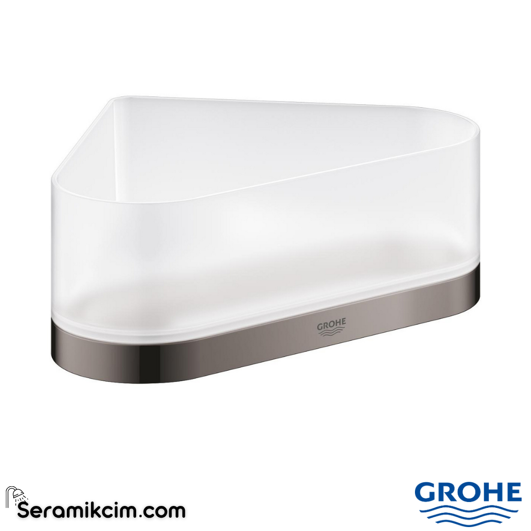 Grohe Selection Köşe Duş Rafı Plastik-Metal, Sert Grafit 41038A00 - 41038A00