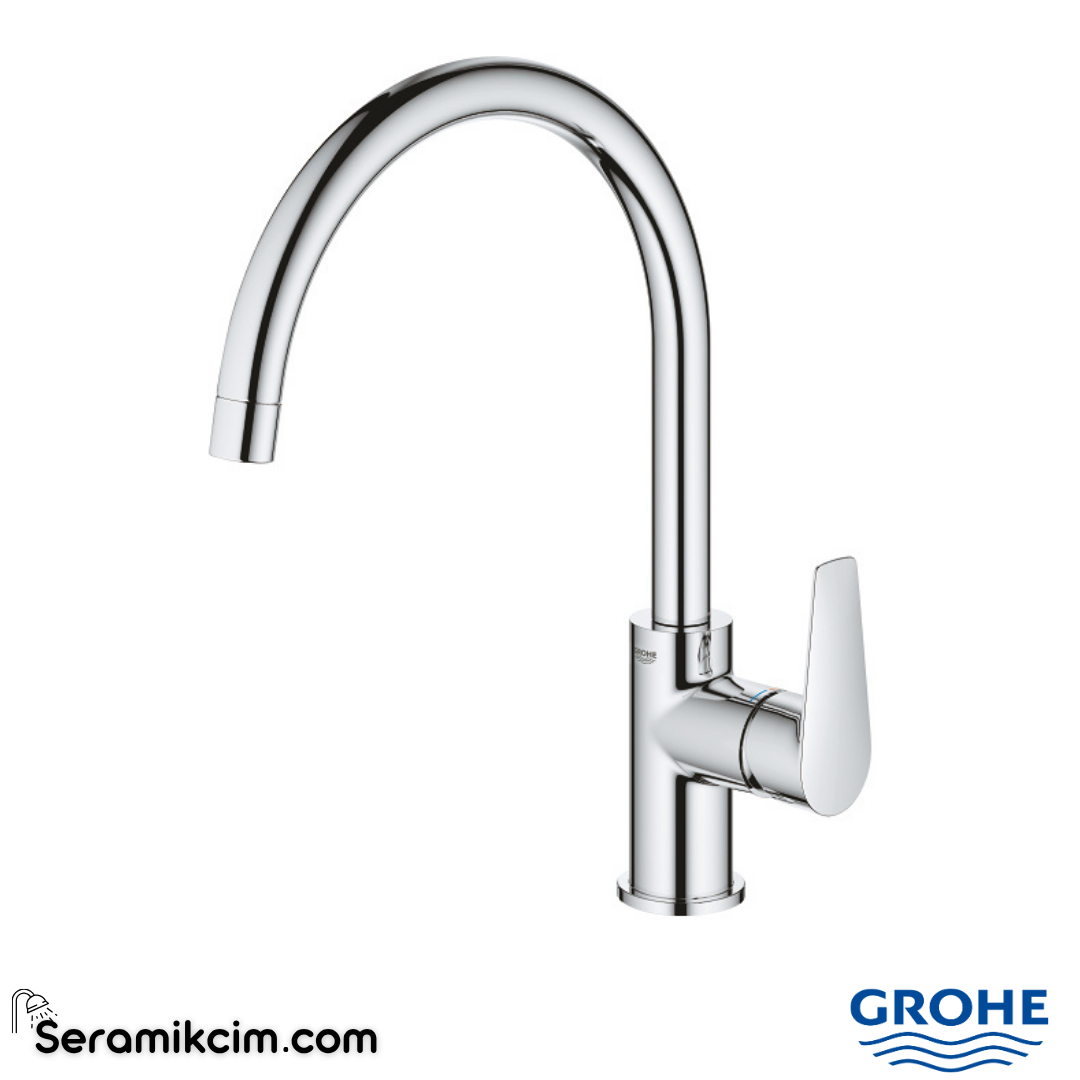 Grohe Start Edge Mutfak Bataryası Krom 31369001