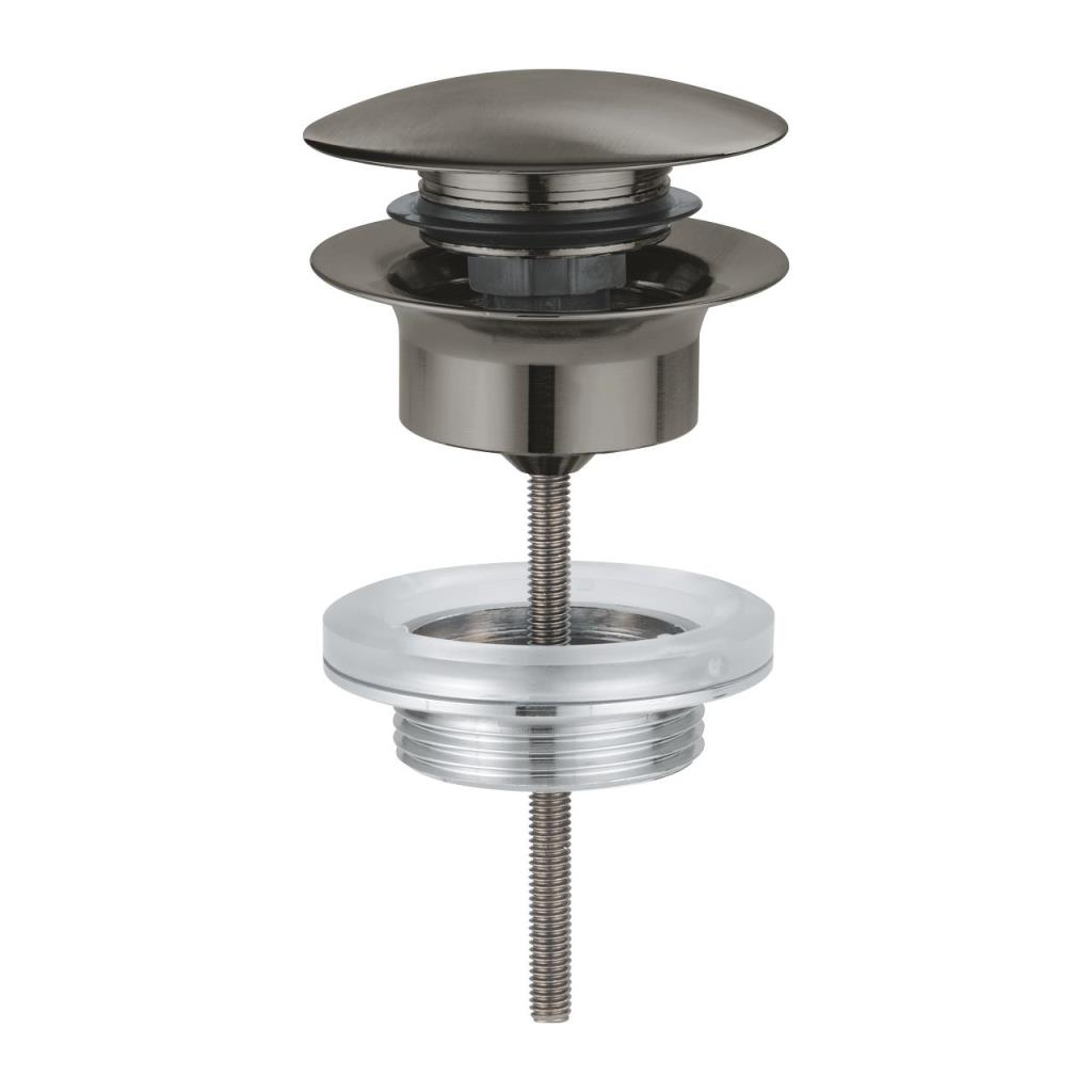 Grohe Tapa Takımı Bas-Aç Süzgeç, Fırçalı Sert Grafit 65807AL0