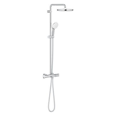 Grohe Tempesta System 250 Duvara Monte Termostatik Banyo Bataryalı Duş Kolonu Krom - 26978001