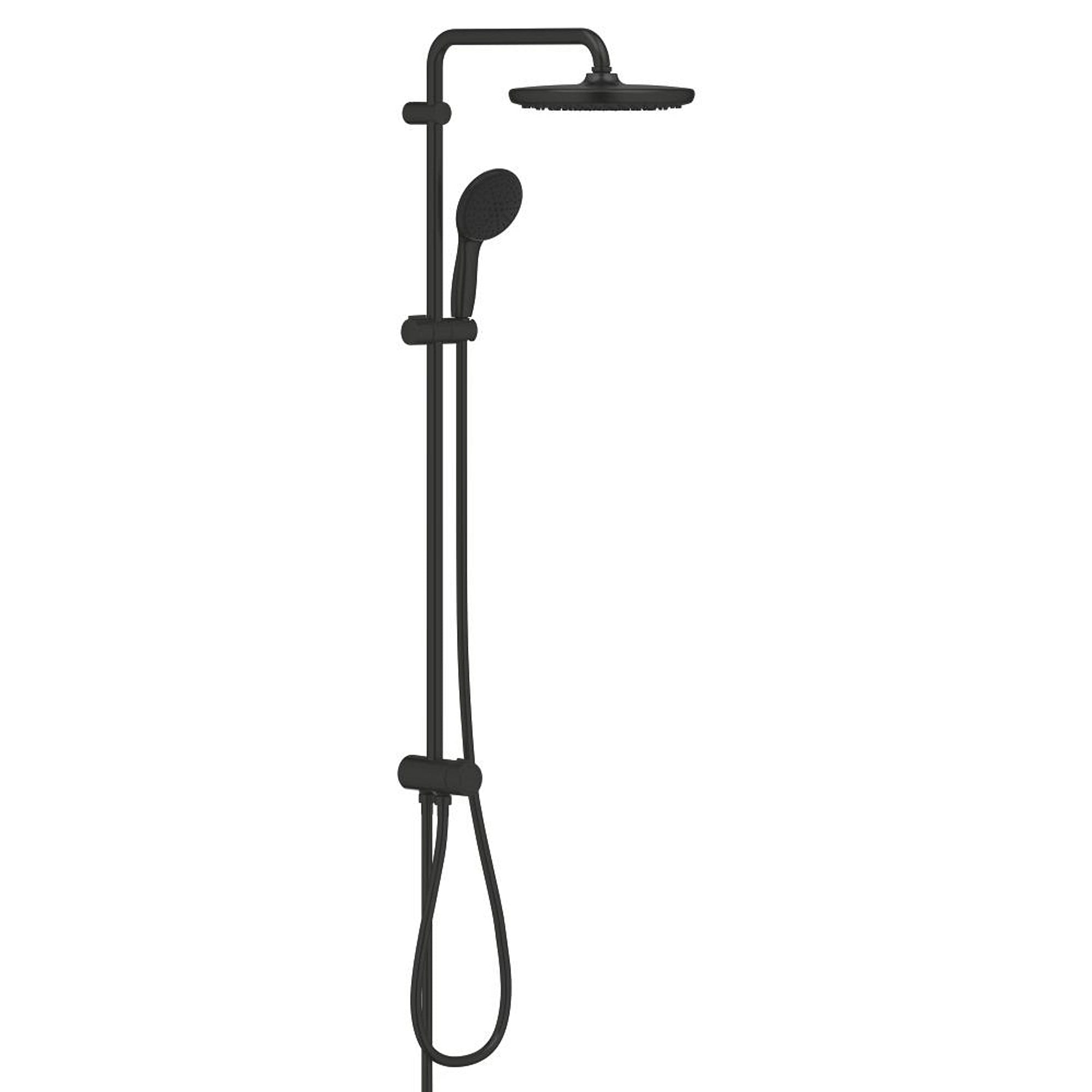Grohe Tempesta System 250 Duvardan Yönlendiricili Duş Sistemi Mat Siyah 269792431