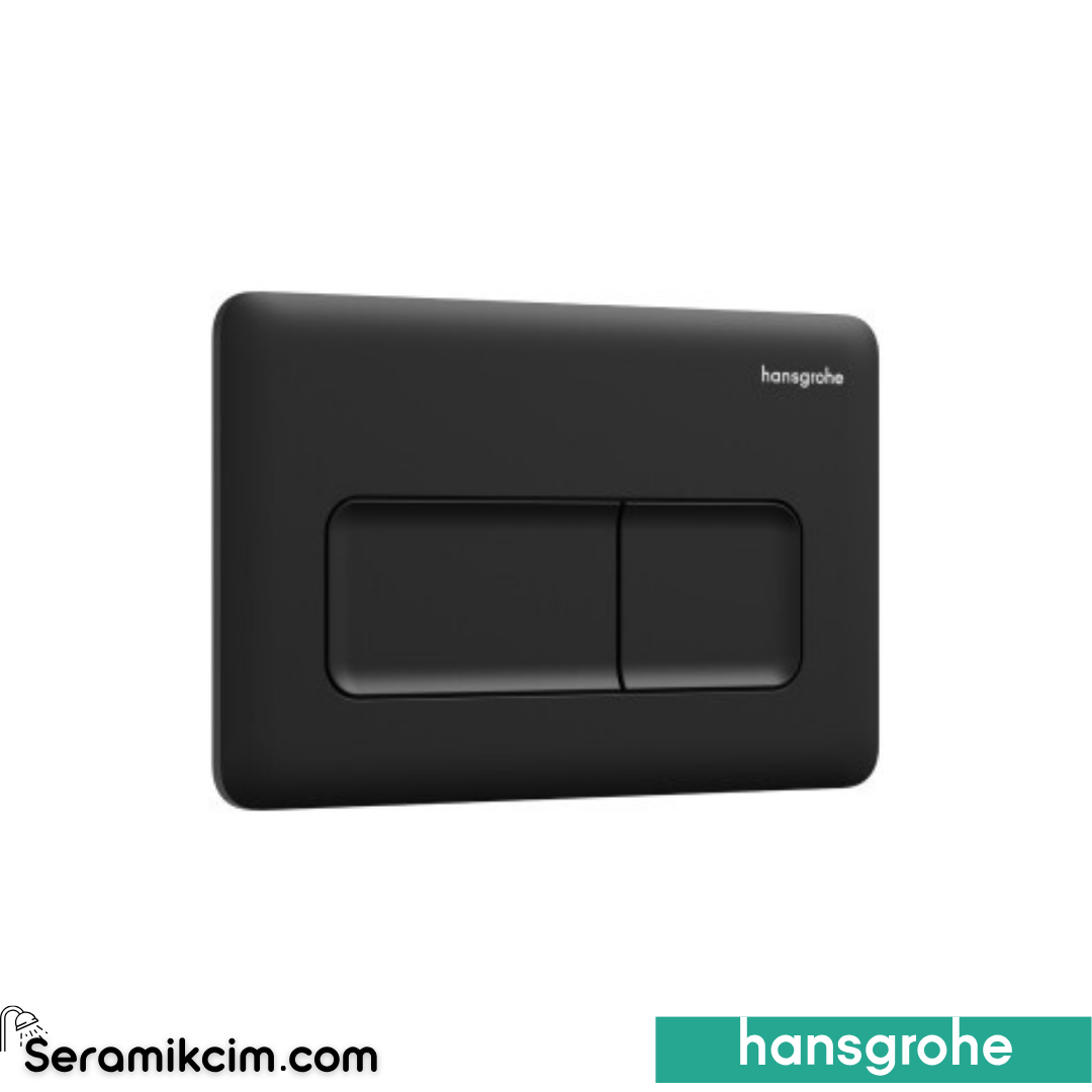 Hansgohe iFrame Original Q Kumanda Kapağı Mat Siyah 66001670