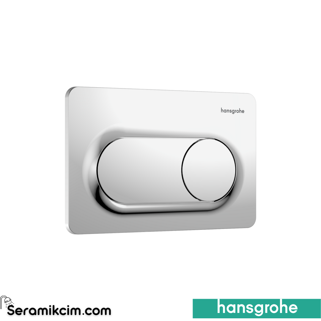 Hansgohe iFrame Original S Kumanda Kapağı Parlak Krom 66002000