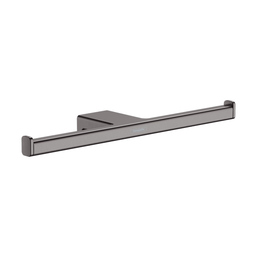 Hansgrohe Addstoris İkili Tuvalet Kağıtlığı Mat Siyah Krom 41748340