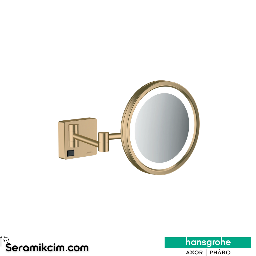 Hansgrohe Addstoris Makyaj Aynası Led'Li Mat Bronz 41790140