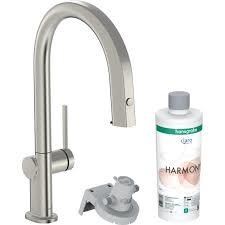 Hansgrohe Aqittura M91 Filtre Sistemi 210, Çekil Eviye Bataryası Gaga, 1Jet, Başlangıç Kiti 76801800 - 76801800
