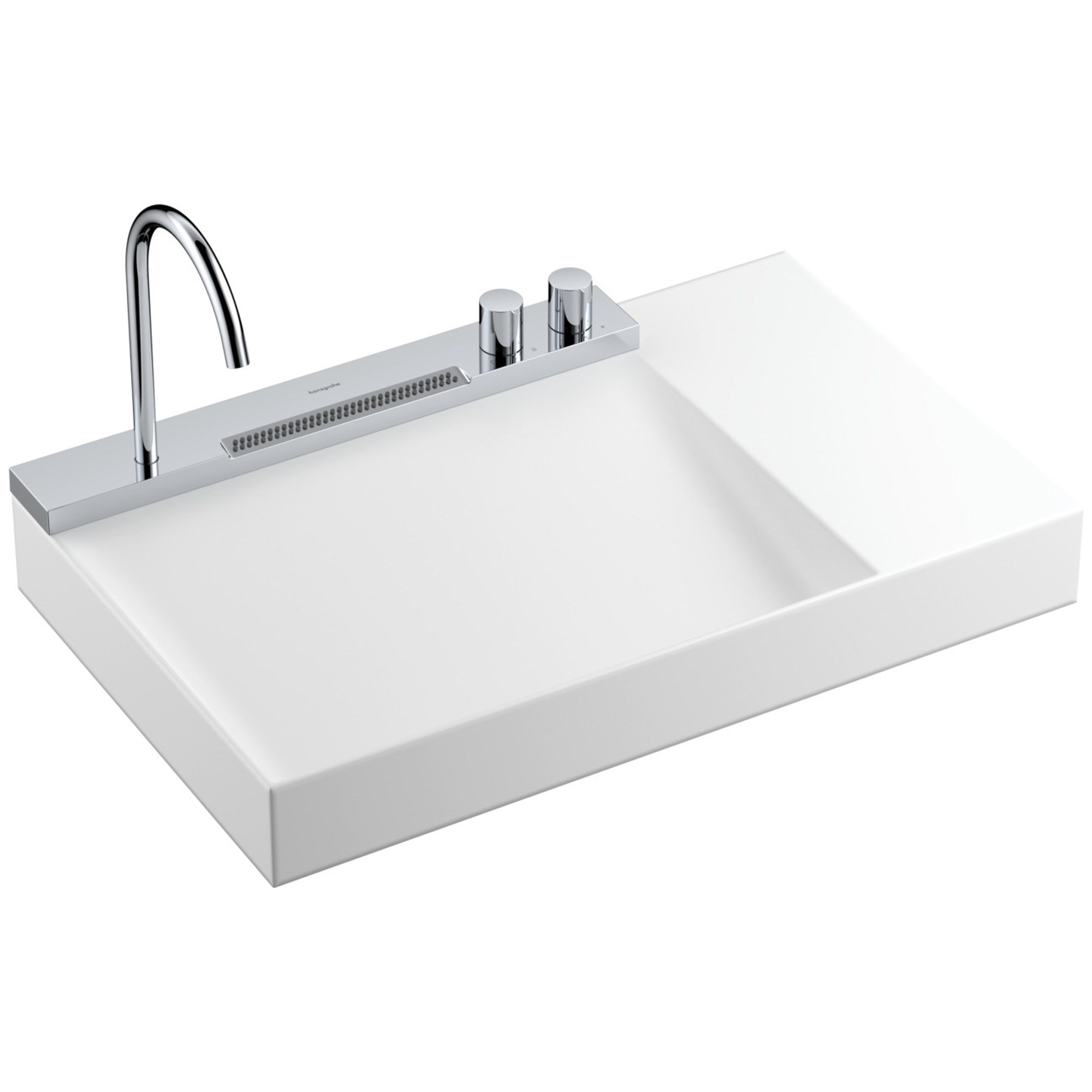Hansgrohe Avalegra AquaUnit Lavabo ve Batarya Seti 78x47,5 cm Krom 22473000