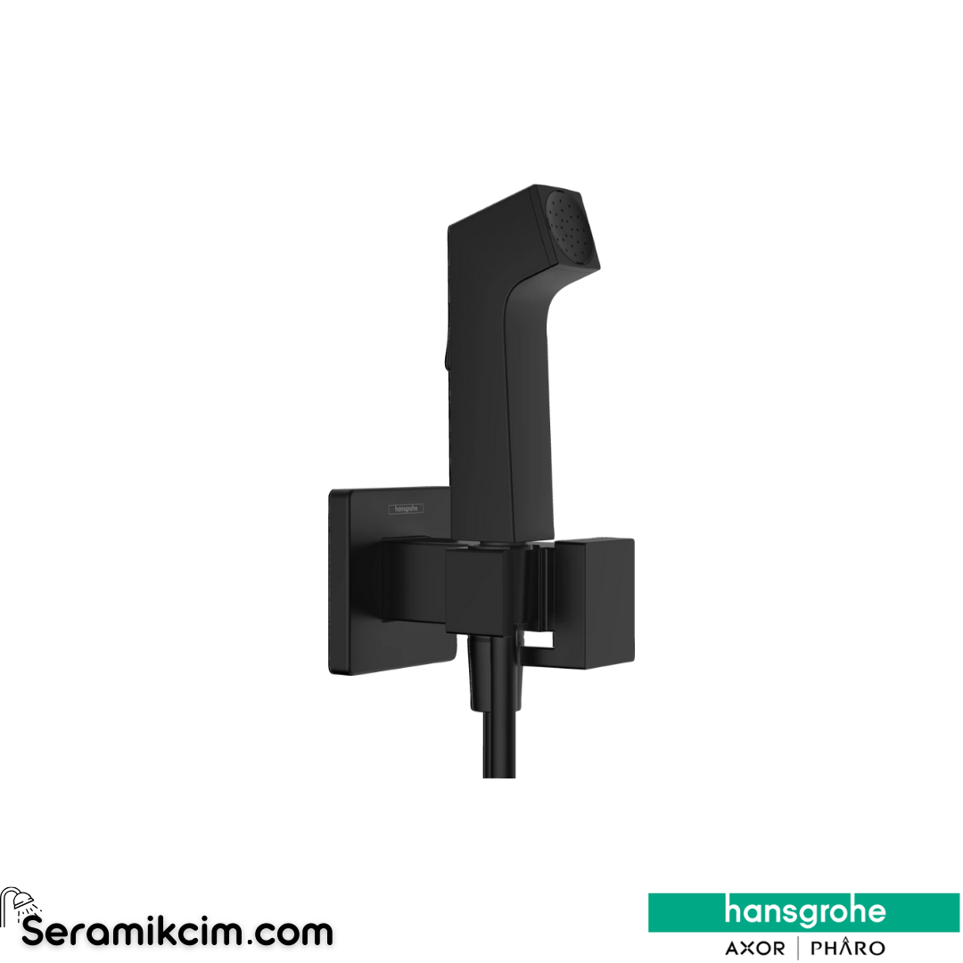 Hansgrohe Bidette Taharet Duşu 1Jet E Ecosmart+ Mat Siyah 29233670