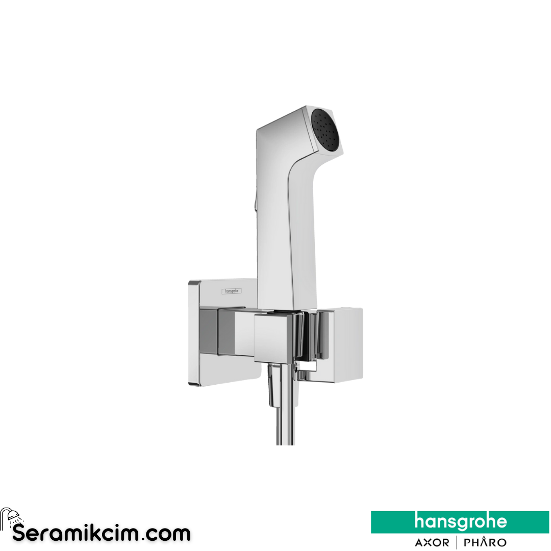 Hansgrohe Bidette Taharet Duşu 1Jet E Ecosmart+ Krom 29233000