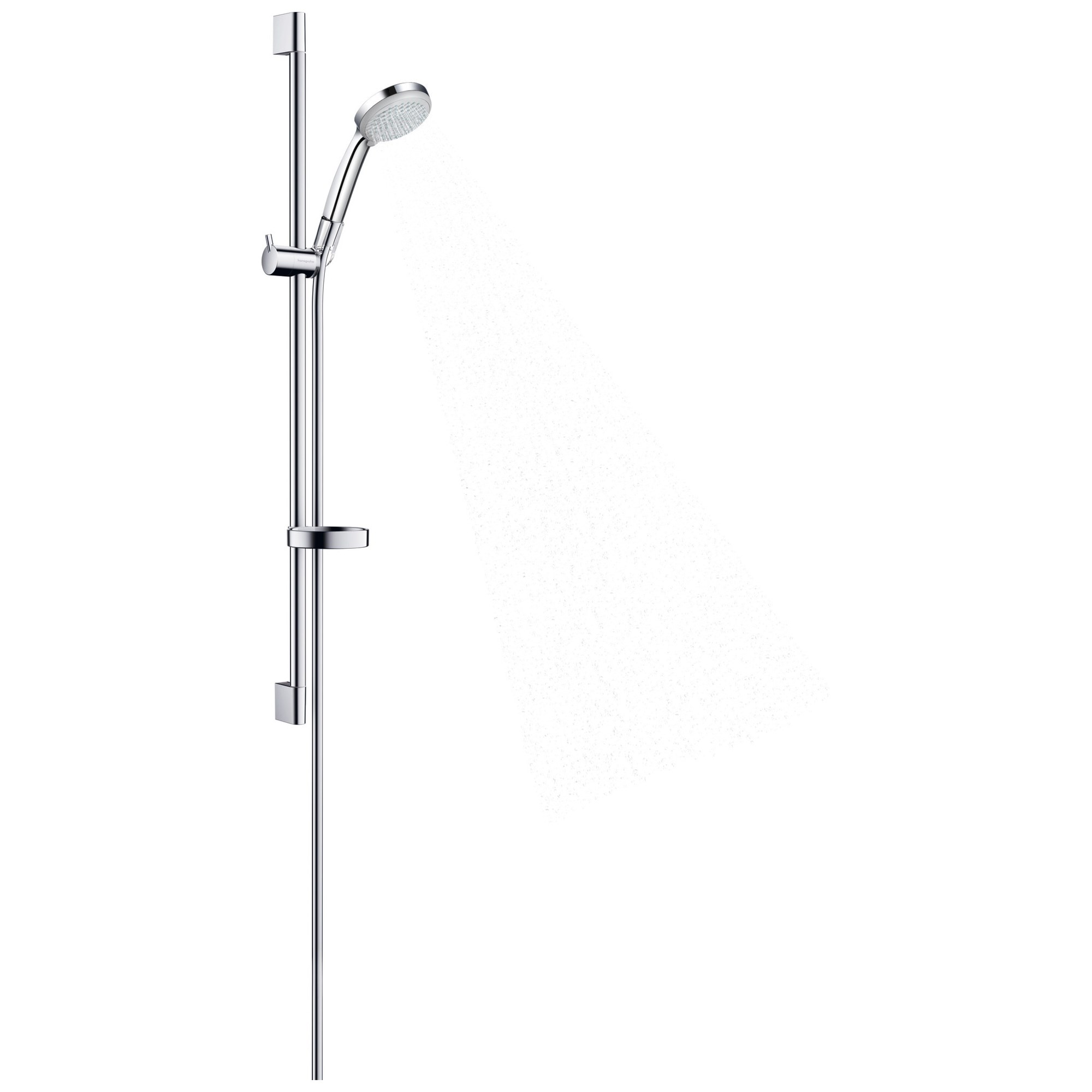 Hansgrohe Croma 100 Vario Sürgülü Duş Seti 90 cm EcoSmart Krom 27653000