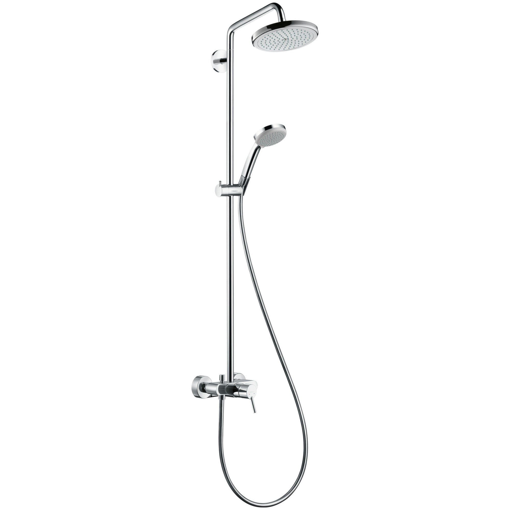 Hansgrohe Croma Duş Sistemi 22 cm 1 Fonksiyonlu Krom 27222000
