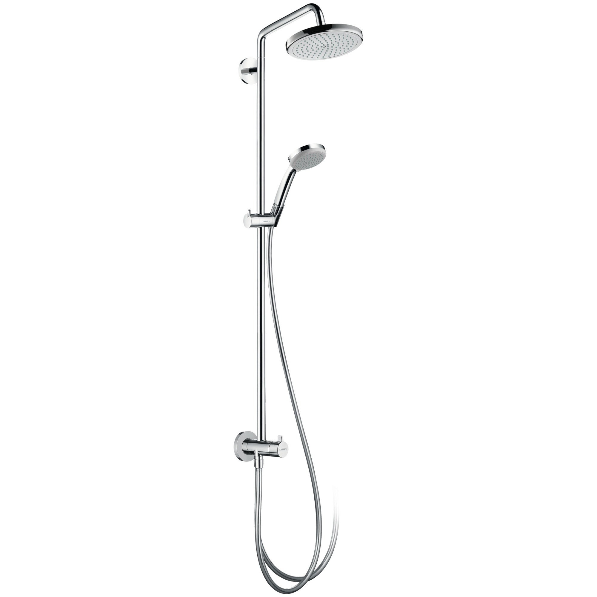 Hansgrohe Croma Duş Sistemi 22 cm 1 Fonksiyonlu Reno Krom 27224000