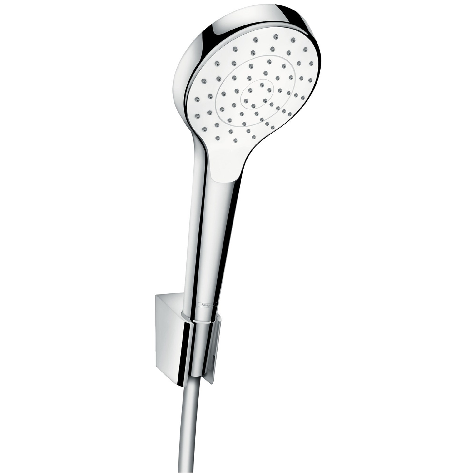 Hansgrohe Croma Select S El Duşu ve Askı Seti 160 cm Hortumlu 1 Fonksiyonlu Beyaz-Krom 26410400