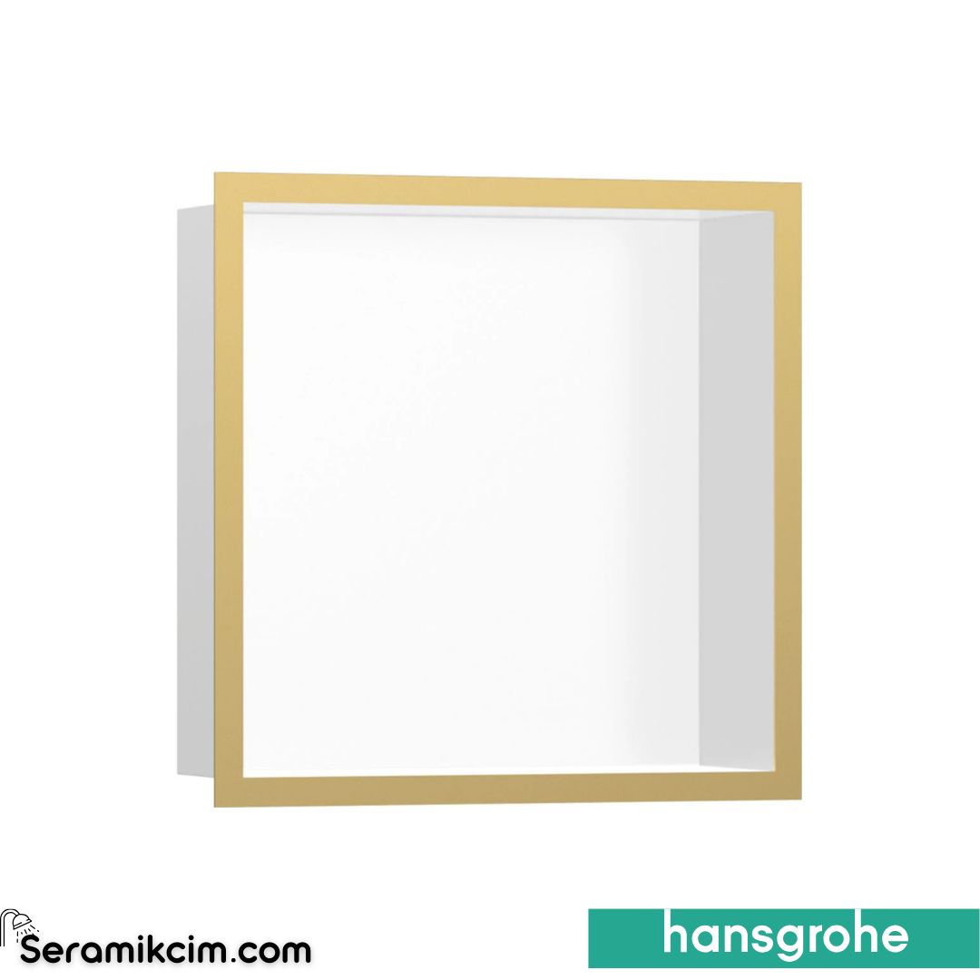 Hansgrohe Duvar Nişi Mat Beyaz Tasarım Çerçeveli 30 X 30 X 10 Cm 56099990
