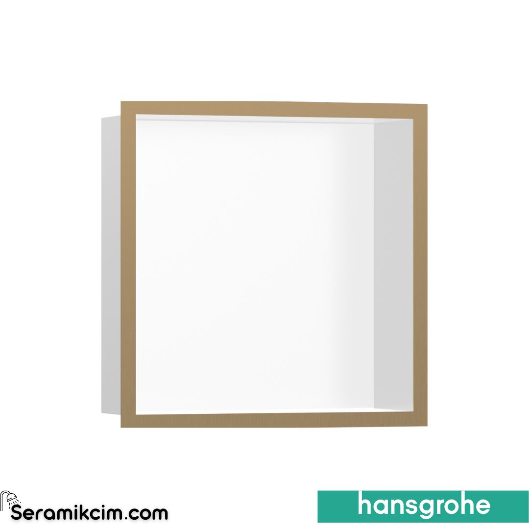 Hansgrohe Duvar Nişi Mat Beyaz Tasarım Çerçeveli 30 X 30 X 10 Cm 56099140