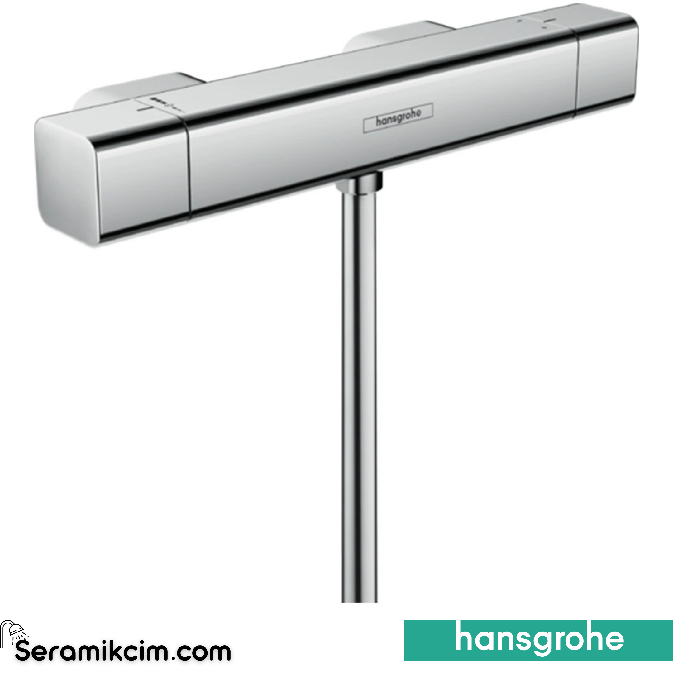 Hansgrohe Ecosmart E Duş Termostatı Krom 15773000