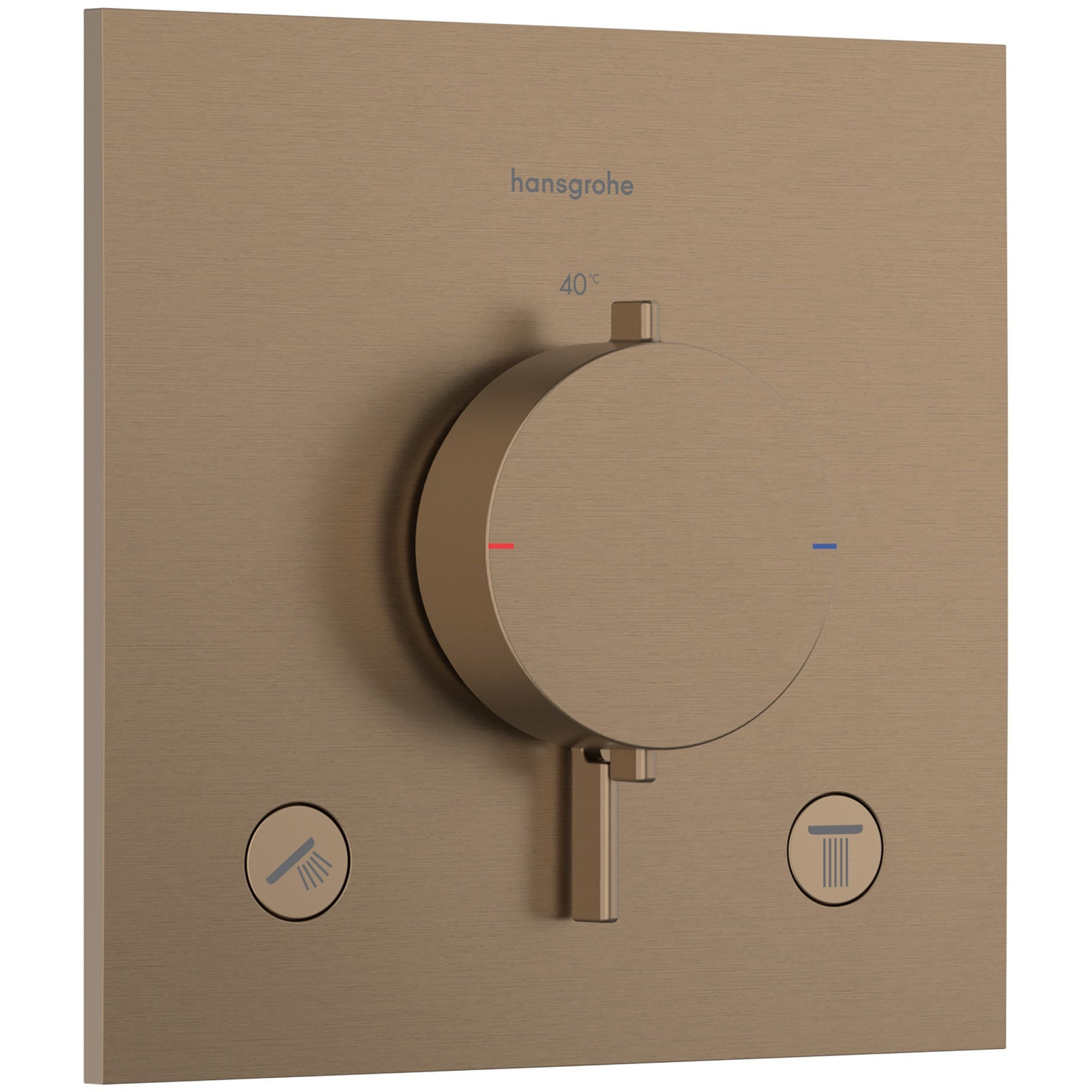 Hansgrohe Ecostat Comf.E Therm.Conc.2 Outl.Bbr