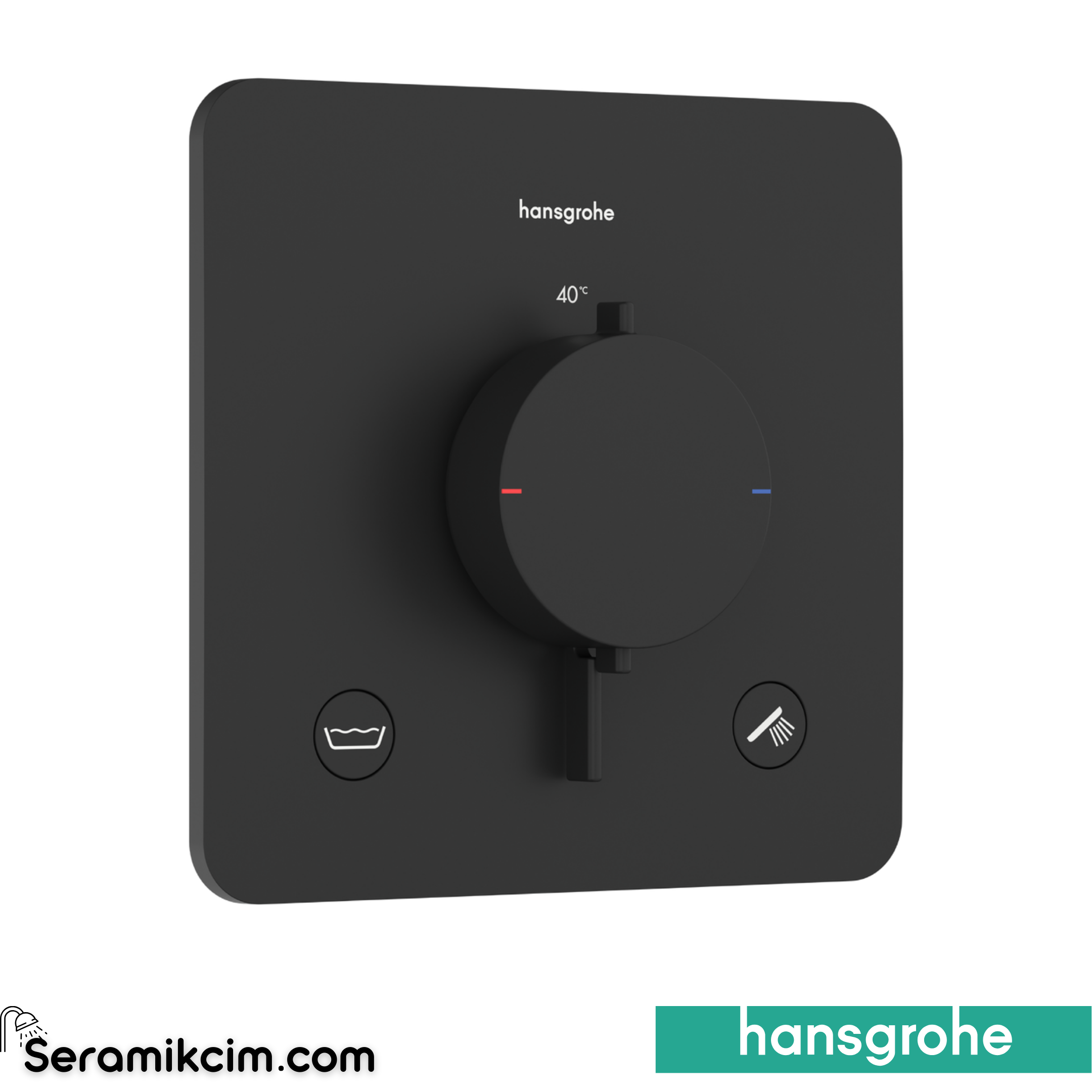 Hansgrohe Ecostat Comf.Q Therm.2Ou.Back Suc.Mb