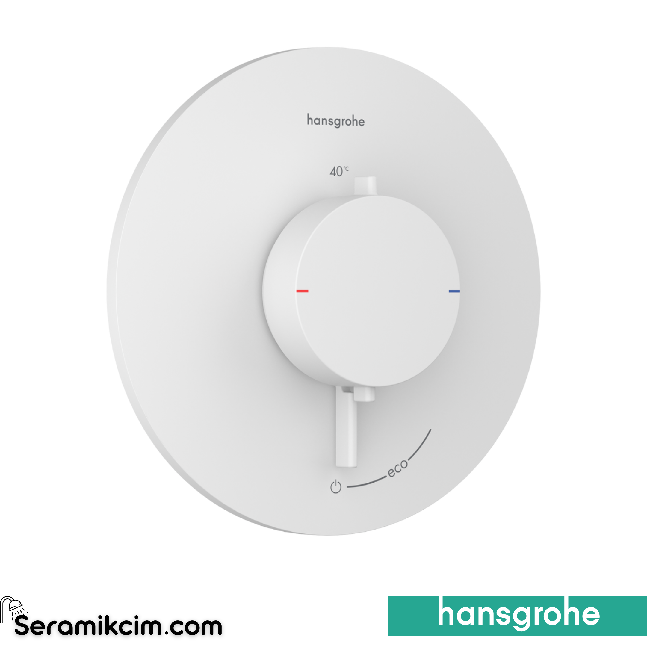 Hansgrohe Ecostat Comf.S Therm.Conc.1 Outl.Mw
