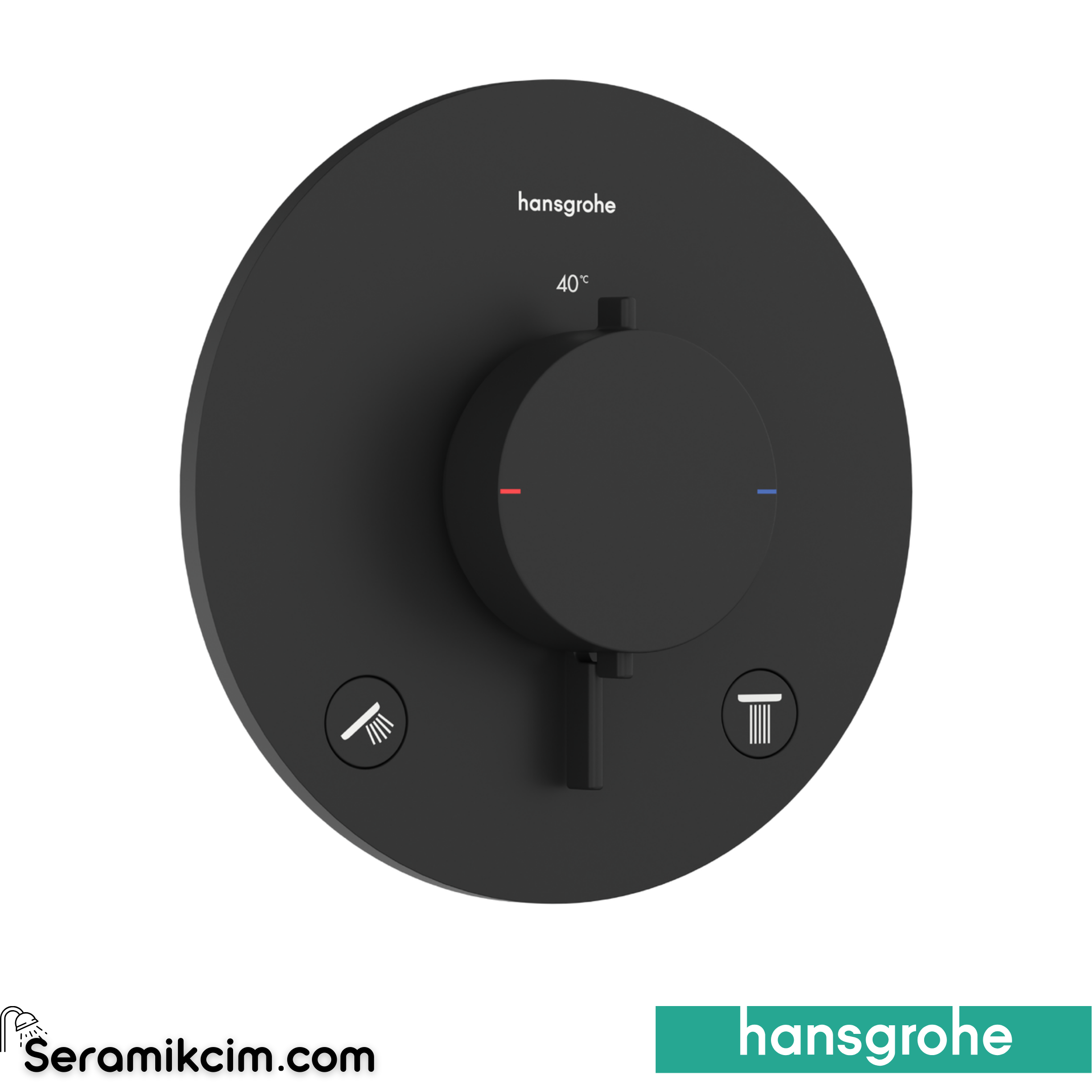 Hansgrohe Ecostat Comf.S Therm.Conc.2 Outl.Mb