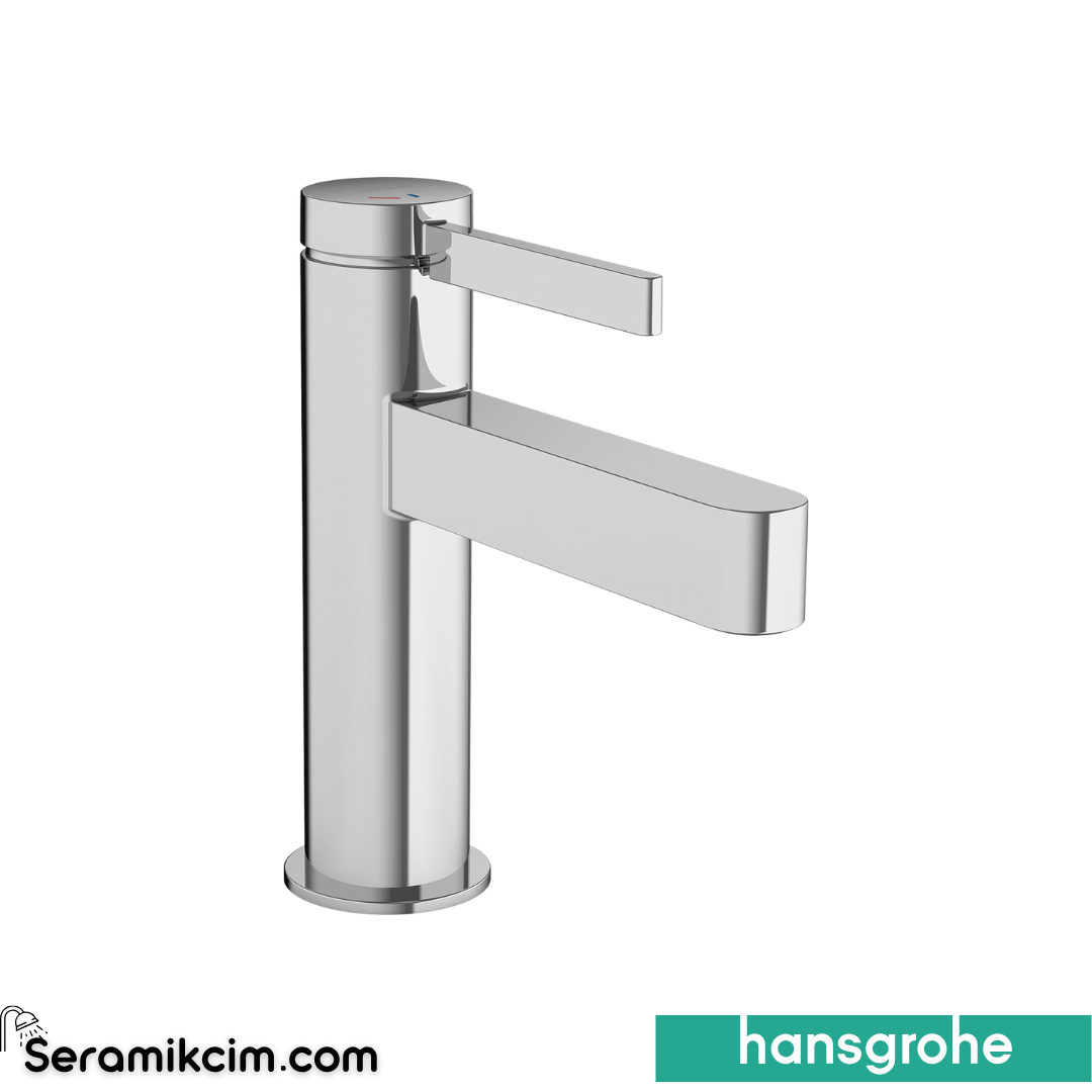 Hansgrohe Finoris Lavabo Bataryası Bas Aç Set Coolstart Krom 76012000